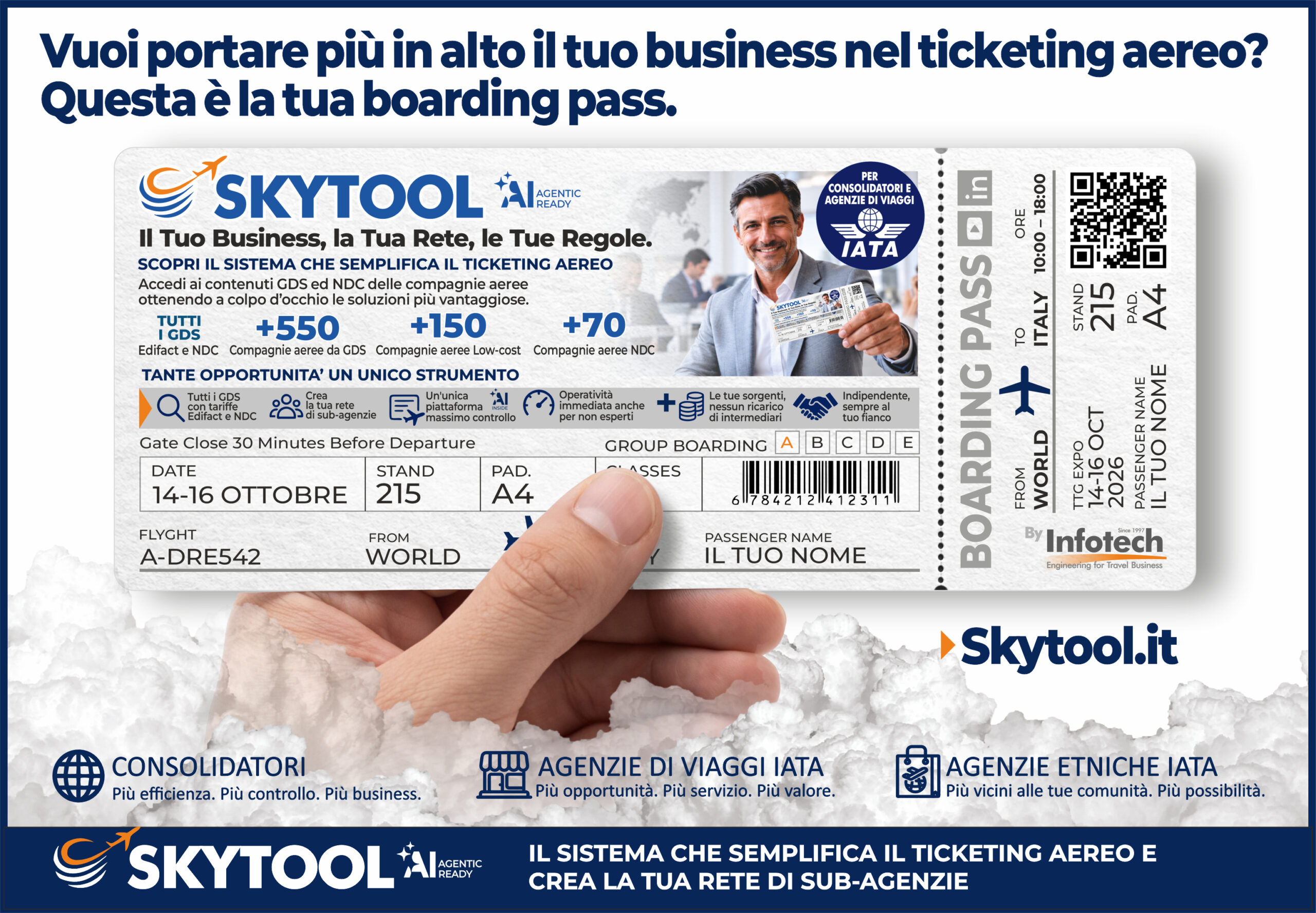 skytool pubblicità travel quotidiano